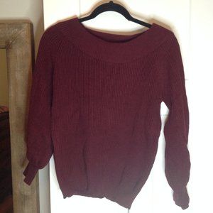 Maroon Sweater